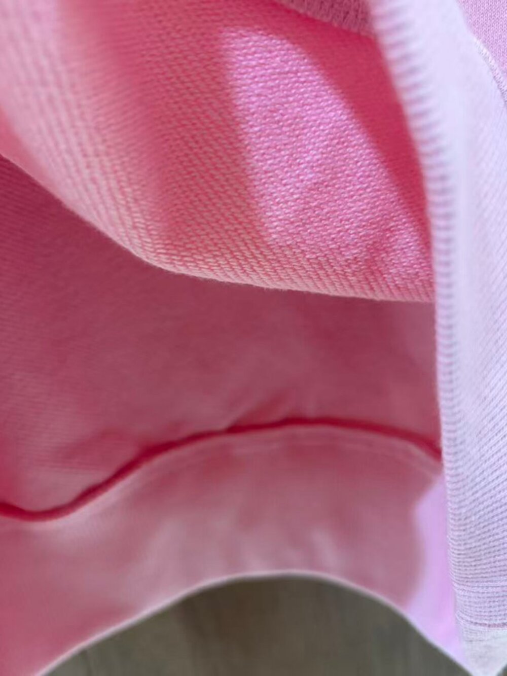 Parke Brand Pink Mock Neck Sweatshirt - Picture 7 of 9